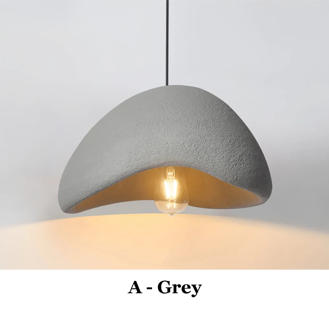 Japanese Wabi Sabi Chandelier Modern LED Pendant Lights for Dining Living Room Bedroom Bar Designer Homestay E27 Hanging Lamps