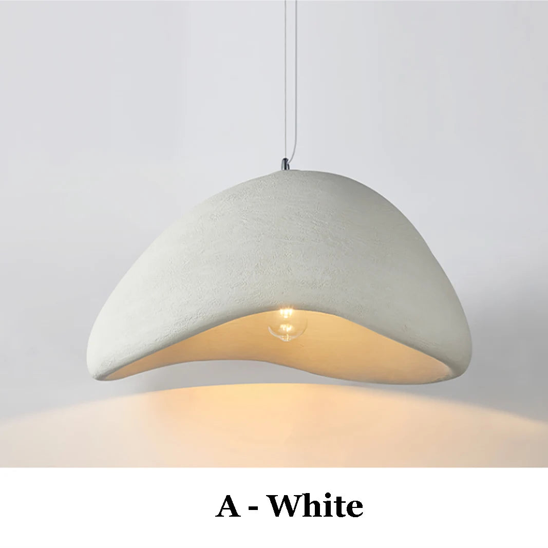 Japanese Wabi Sabi Chandelier Modern LED Pendant Lights for Dining Living Room Bedroom Bar Designer Homestay E27 Hanging Lamps